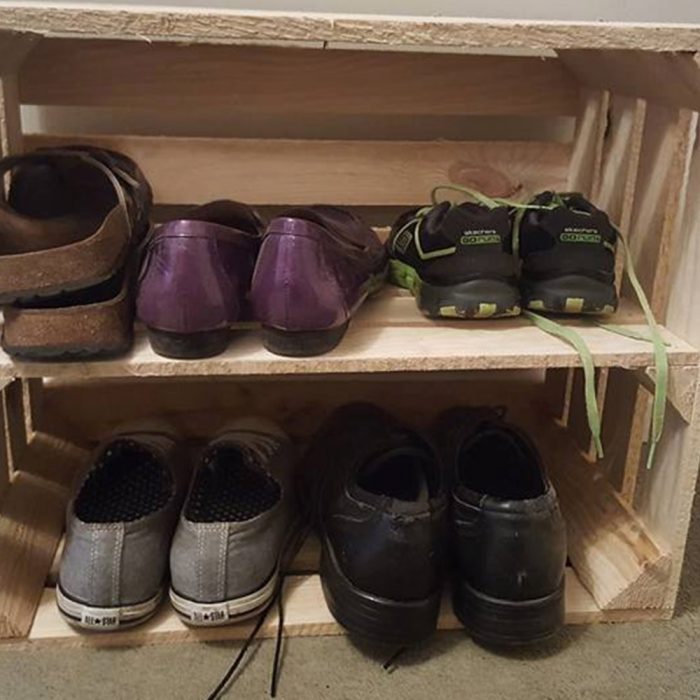 Apple-Crate-Shoe-Storage