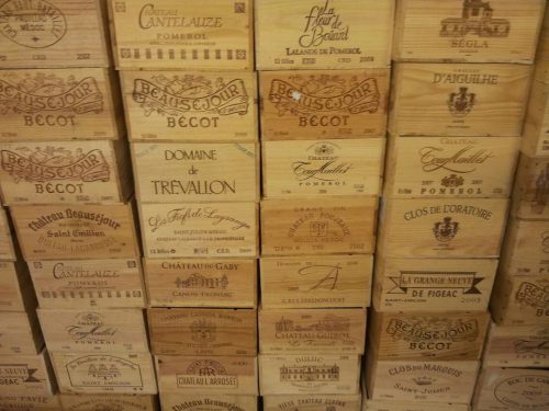 Wooden Old Spitalfields Market Vintage Style Design  Wine Crate Box Storage 