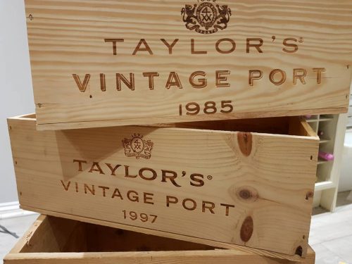 3 x MIXED SIZE FRENCH ITALIAN SPANISH WOODEN WINE PORT CHAMPAGNE CRATE BOX 