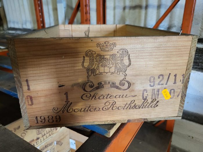 Chateau Moulton Rothschild - 1989