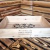French Wooden Wine box TRAY with handles - Various Designs - Image 9