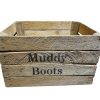 Muddy Boots apple crate with rope handles - Image 5