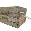 Muddy Boots apple crate with rope handles - Image 3