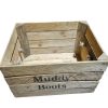 Muddy Boots apple crate with rope handles - Image 2