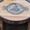 Birra Moretti Beer Barrel Open Drinks Cabinet with doors - Image 5