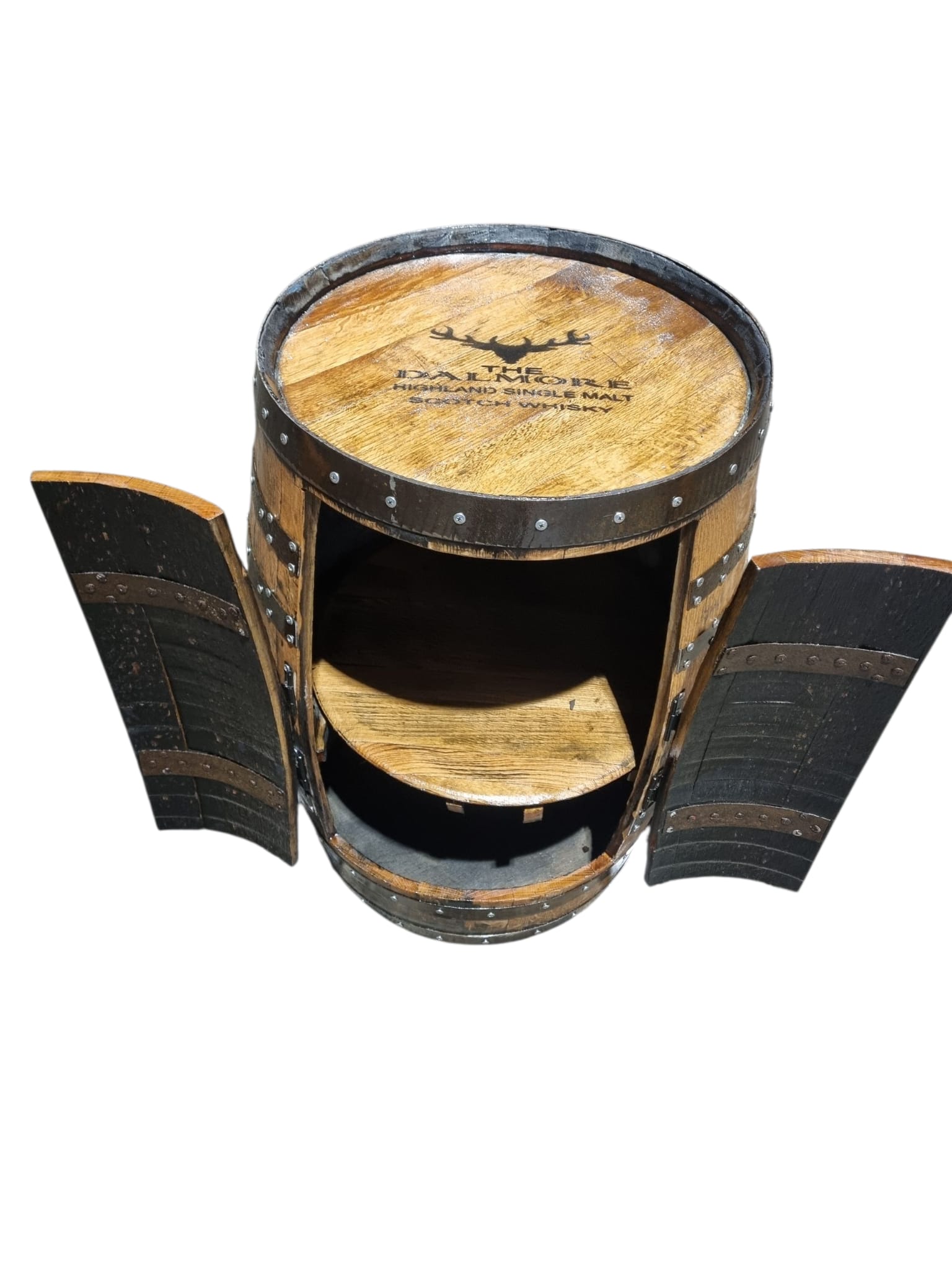 The Dalmore - Barrel Drinks Cabinet with doors