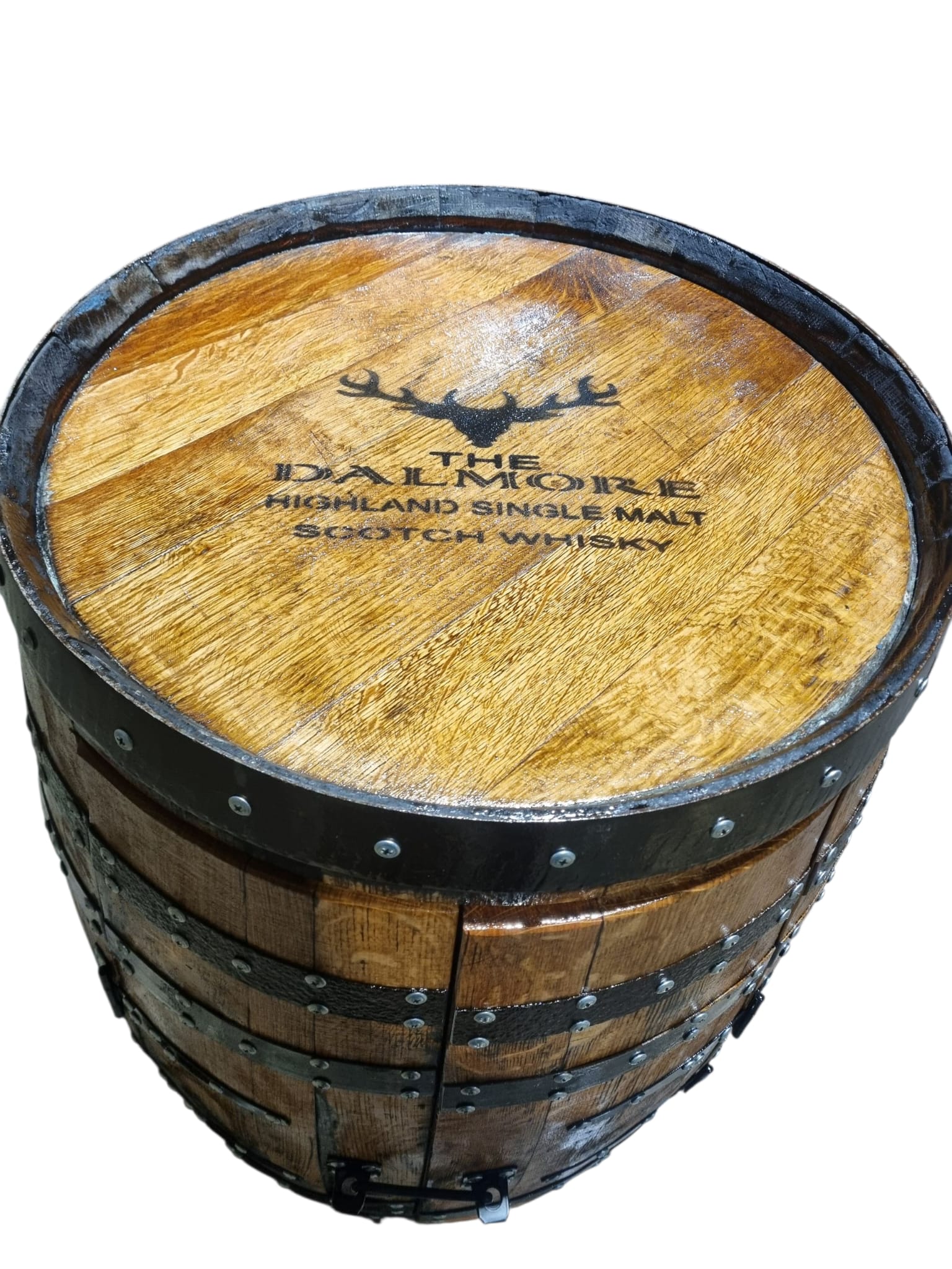 The Dalmore - Barrel Drinks Cabinet with doors - Image 4